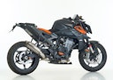 Vorschaubild Shark Performance SLIP-ON Titan silber SRC 4 für KTM 990 Duke EURO5+  