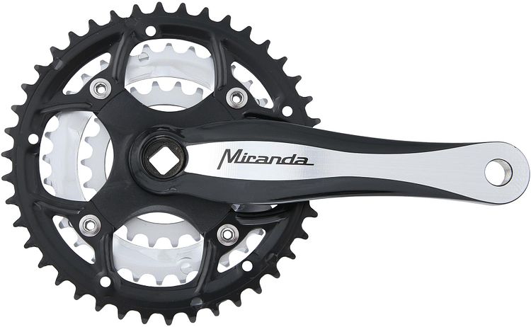 Miranda Kettenradgarnitur Beta 3R Plus 170 mm schwarz