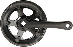 Miranda Kettenradgarnitur 32 Zähne 140 mm schwarz