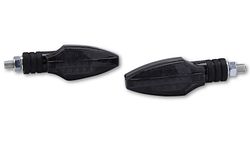 HIGHSIDER smart Como LED Blinker Gehäuse Carbon / Linse Rauchgrau (Paar), Vorn & Hinten