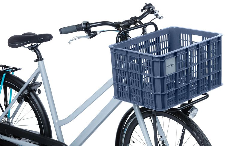 Basil Korb Crate L blau