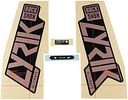 Vorschaubild RockShox Dekor Set Signatur Series schwarz, rot für schwarze Tauchrohre