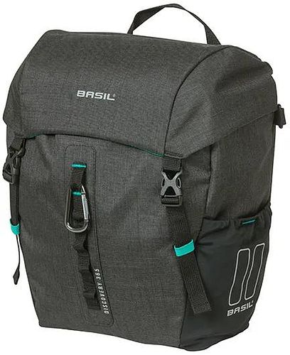 Basil Einzeltasche Discovery 365D schwarz 9 l MIK Hooks
