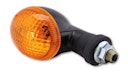 Vorschaubild HIGHSIDER smart Mini Glühlampen Blinker Gehäuse Schwarz / Linse Orange (Paar), Vorn & Hinten