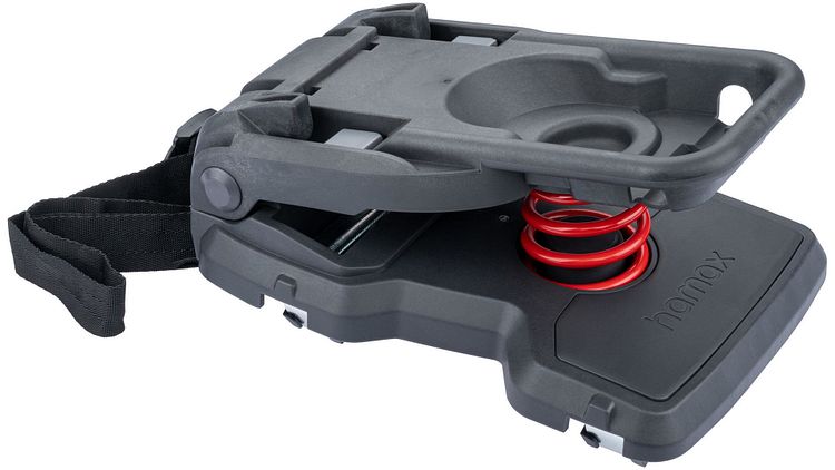 Hamax Gepäckträgeradapter grau