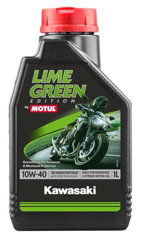 MOTUL Motorenöl Kawasaki Lime-Green 4T - 10W40 1L