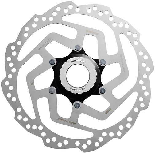 Shimano Bremsscheibe SM-RT10 180 mm silber