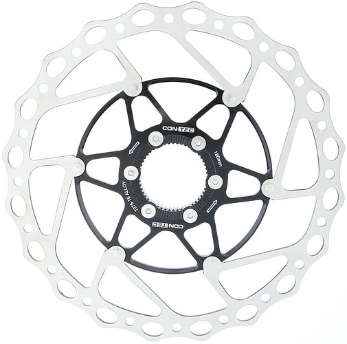 CONTEC Bremsscheibe CDR-CL 180 mm silber