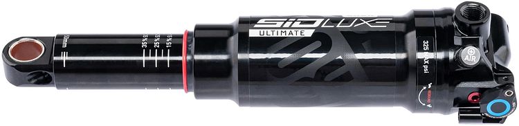 RockShox Federbein SIDLuxe Ultimate 3P 185 mm schwarz 22,2"
