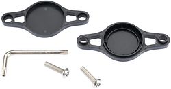 Brave Trinkflaschenhalter-Adapter AirTag schwarz