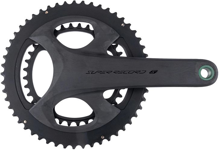 Campagnolo Kettenradgarnitur Super Record S WRL 12s 172,5 mm schwarz 36 52 Zähne