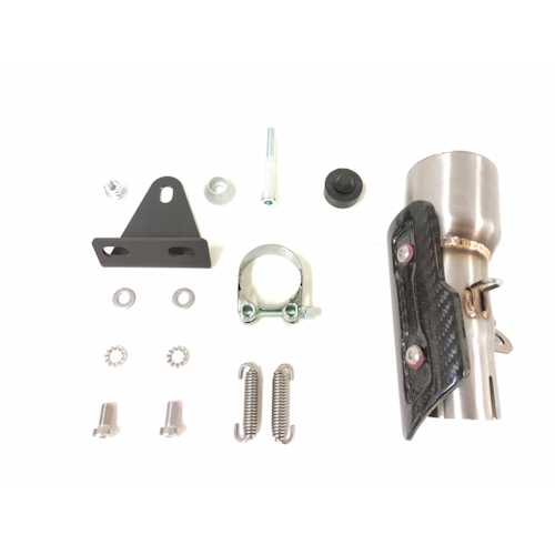 IXIL Endtopf RB Edelstahl Schwarz Honda Forza 750