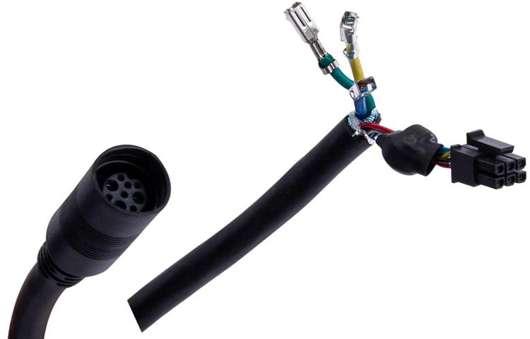 TranzX Motorkabel 24 V bis 2011 26 Zoll schwarz
