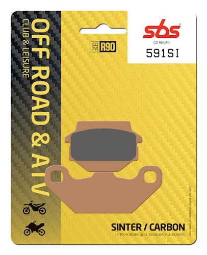 SBS Bremsbelag 591SI Offroad Sinter