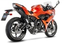 Vorschaubild LeoVince Komplettanlage Carbon SBK LV ONE EVO 2/1 für KAWASAKI Z 650/NINJA 650 mit Katalysator