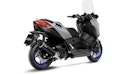 Vorschaubild LeoVince Komplettanlage Edelstahl SBK NERO 1/1 für YAMAHA X-MAX 125/TECH MAX mit Katalysator