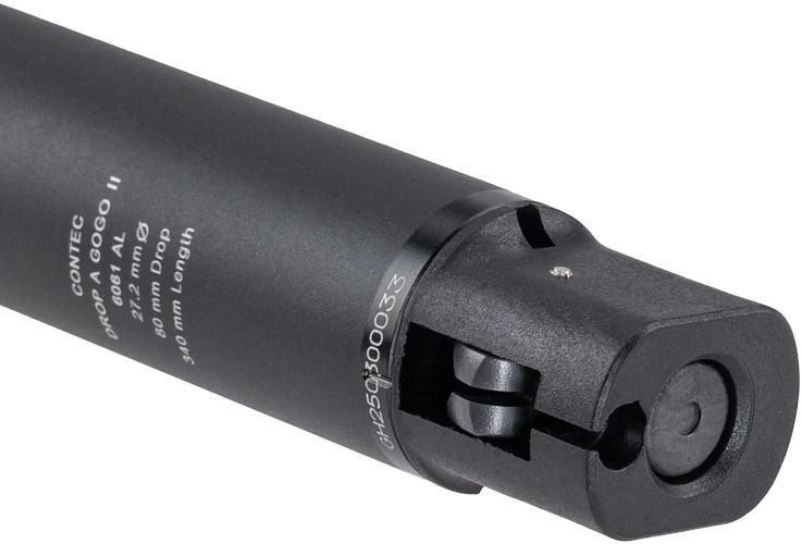 CONTEC Variosattelstütze Drop-A-Gogo II Ø 27,2 mm schwarz 335 mm lang, 80 mm Verstellbereich, maxi