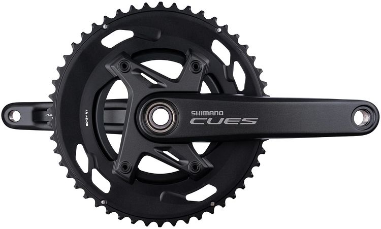 Shimano Kettenradgarnitur CUES FC-U6030-2 34/50 Zähne 175 mm schwarz