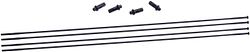 Fulcrum Speichensatz Edelstahl H.R. links schwarz