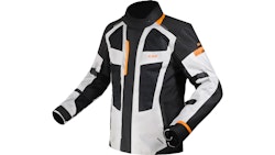 LS2 Scout Jacke Schwarz / Grau / Orange Herren Gr.3xl