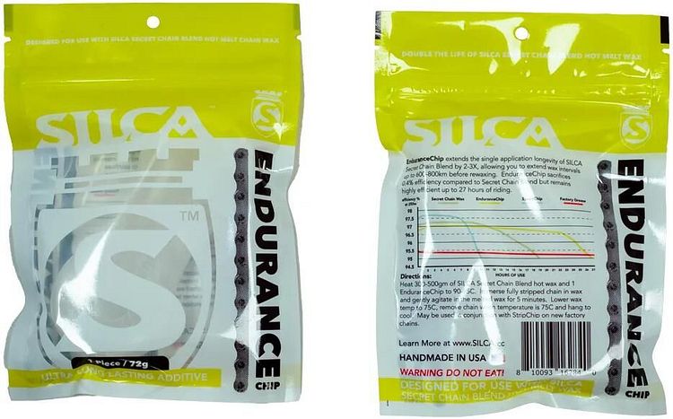 Silca Endurance Chip Kettenwachs weiß
