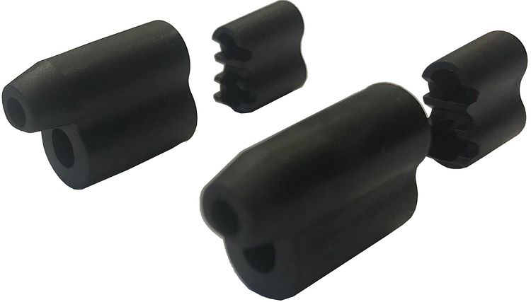 Curana Strebenbefestigung für Federgabel 4 mm schwarz