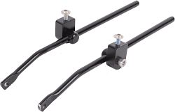 AtranVelo Gepäckträgerbefestigung Ø 8 mm schwarz