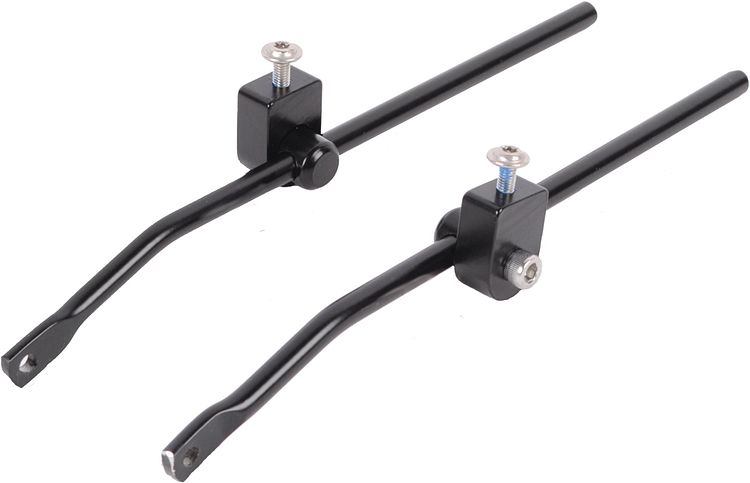 AtranVelo Gepäckträgerbefestigung Ø 8 mm schwarz