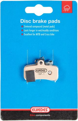 Elvedes Scheibenbremsbelag Shimano BR-M810 braun