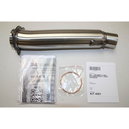 IXIL Hexoval Endtopf Triumph 955i Edelstahl