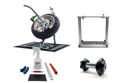 Rabaconda Street Bike Reifenmontiergerät Set für Ducati Einarschwinge