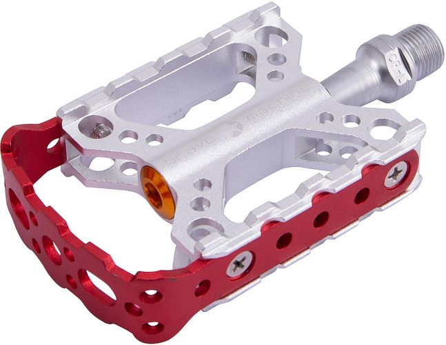 Brave Pedal Plattform Pedal 9/16 rot
