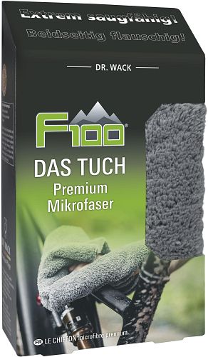 Dr. Wack F100 DAS Tuch - Premium Mikrofaser grau