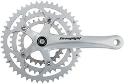 Stronglight Impact Kettenradgarnitur 28 38 48 Zähne silber