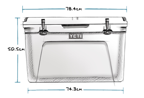 YETI Abmessungen