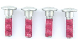 TRW Schraubensatz 4 Stück, M8x1, 25, Schaftlänge 30 mm, Gesamtlänge 33, 2 mm