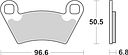 Vorschaubild SBS Bremsbelag 800RSI Offroad Racing Sinter