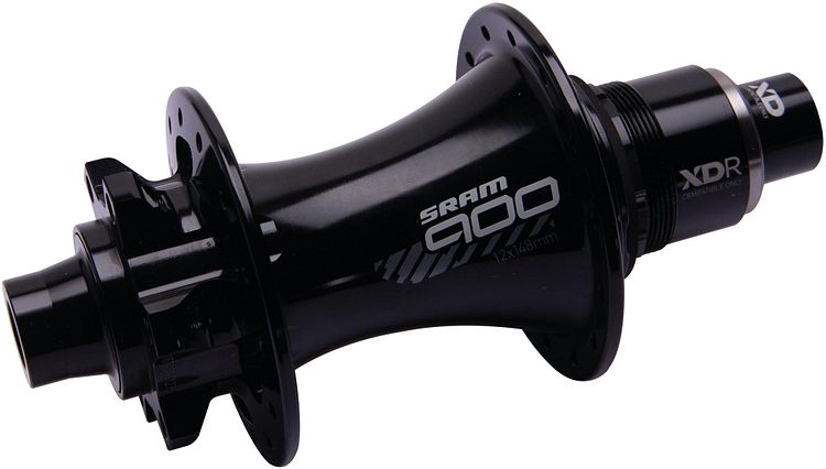SRAM Hinterradnabe 900 28 Loch schwarz 11- 12-fach XDR Aufnahme