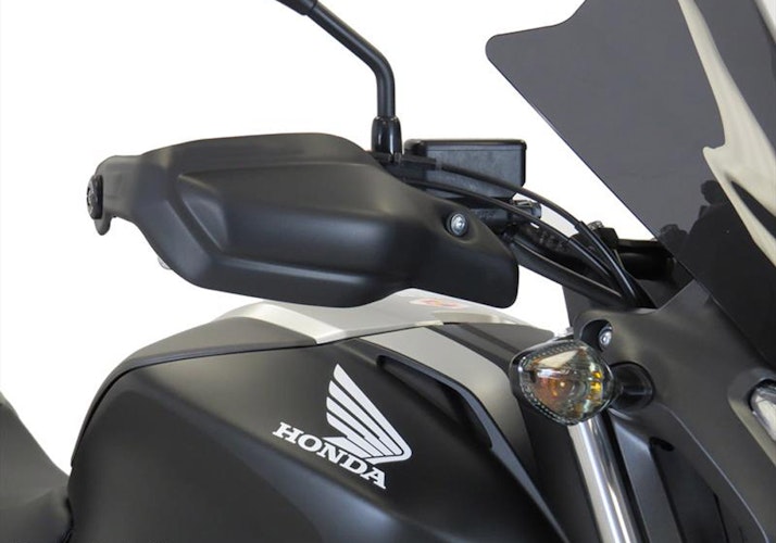 BODYSTYLE Handprotektoren ABS Kunststoff schwarz-matt für HONDA NC700S, NC750S