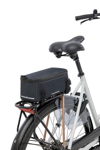 New Looxs Gepäckträgertasche Trunkbag Lock schwarz Befestigung mit Klettverschluss