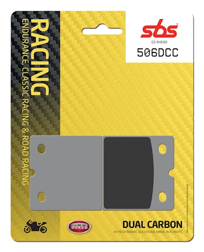 SBS Bremsbelag 506DCC Road Racing Classic Dual Carbon