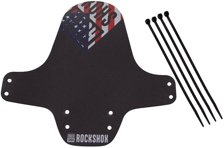 RockShox Steckschutzblech Fender schwarz Flagge USA