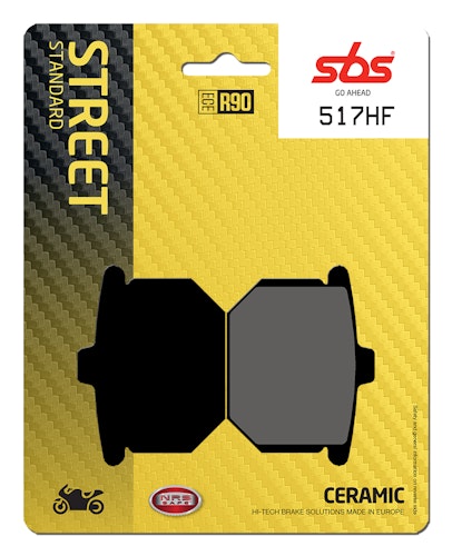SBS Bremsbelag 517HF Street Ceramic