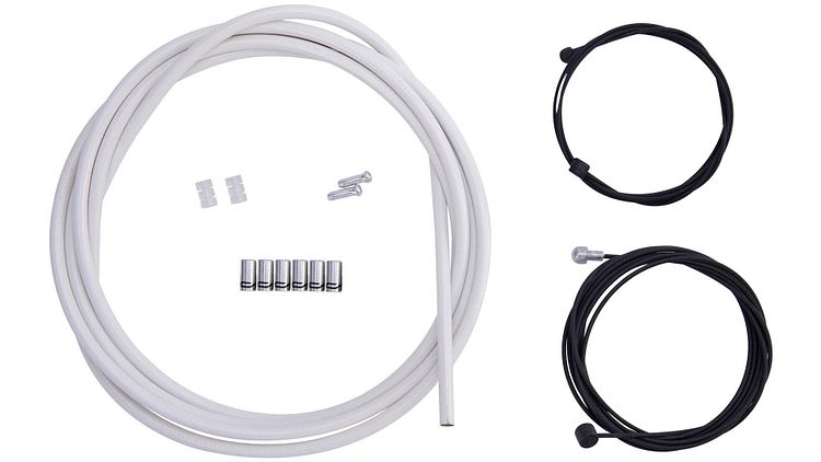 CONTEC Bremszug-Set Stop++ weiß