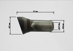 Shark Performance  dB-Absorber Standard Ø38 mm Schraube innen/oben