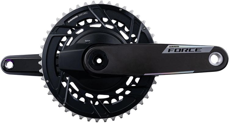 SRAM Kettenradgarnitur Force AXS E1 46/33 Zähne 170 mm schwarz