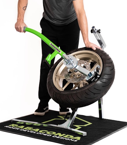 Rabaconda Street Bike Reifenmontiergerät Set für Ducati Einarschwinge