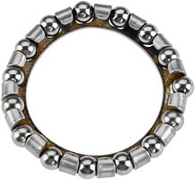 CONTEC Kugelring für Steuersatz 3/16 Zoll 15 Stk. silber