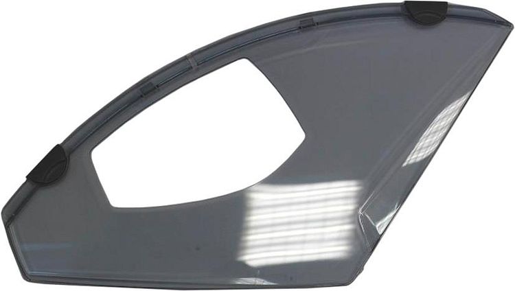 Hesling Mantelschoner Secura 26/28 Zoll transparent-grau