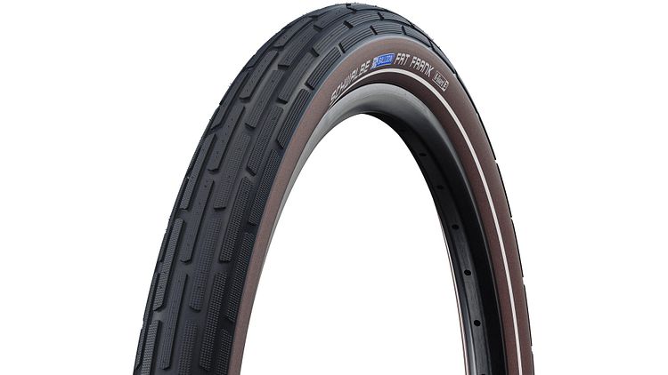 Schwalbe Motion Fat Frank Reifen 28 Zoll schwarz 2,00" schwarz/ coffee / Reflex